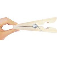 Pince à linge géante en bois 180x30x40 mm - Image 2