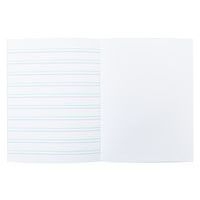 Cahier maternelle 17x22 cm 32 pages 90g 1 feuille unie, 1 feuille lignée 5mm - Image 2