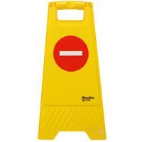 Chevalet de signalisation - Pictogramme Entrée interdite - Image 4