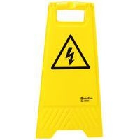 Chevalet de signalisation - Pictogramme Danger électricité - Image 6