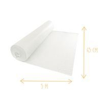 Rouleau feutrine 45 cm x 5 m non adhésif 1,3 mm blanc - Image 2