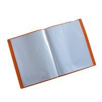 Reliure plastique 20 volets orange - Image 2