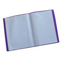 Reliure plastique 20 volets violet - Image 3