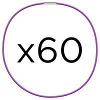 Elastique Phenyx 17x22 violet (lot de 60 pièces) - Image principale