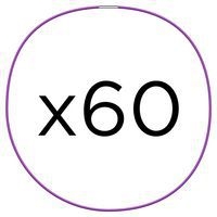 Elastique Phenyx 24x32 violet (lot de 60 pièces) - Image principale