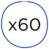 Elastique Phenyx 17x22 bleu (lot de 60 pièces) - Image principale