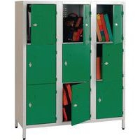 Lot de 4 pieds pour armoire casiers non visitable Gamma - Manutan Expert - Image 3