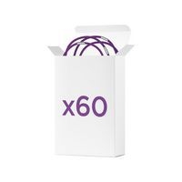 Elastique Phenyx 17x22 violet (lot de 60 pièces) - Image 3