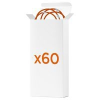 Elastique Phenyx 24x32 orange (lot de 60 pièces) - Image 2