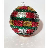 Atelier 25 boules 8 cm de noël à décorer en sequins - Image 4