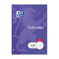 Feuilles mobiles DYS perforées A4 100 pages lignées 7mm - Image principale