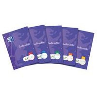 Feuilles mobiles perforées pour DYS A4 100 pages - Oxford - Image principale