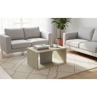 Table basse Identité sur patins Argent/Pin - Image 4