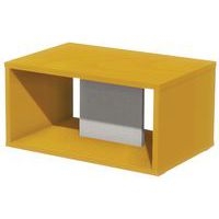 Table basse Identité sur patins Argent/Orange - Image 4