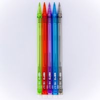 Lot de 5 porte-mines 0,7 mm rechargeables - Image 2