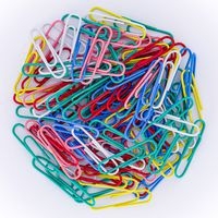 Sachet 100 trombones 32mm colorés - Image 2