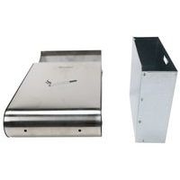 Cendrier mural design Manutan - 3L - Inox 304 - Image 6