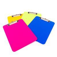 Porte-bloc à pince A4 résistant et coloré - Lot de 4 - Classmates - Image 3