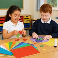 Papier de soie - 80 feuilles en couleurs et formats - Classmates - Image 2