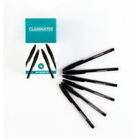Stylo à bille - Design élégant - Classmates - Noir - Lot de 50 - Image 2