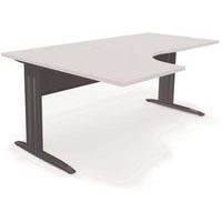 Bureau compact 90 degrés asymétrique L.180 cm Idol - Eol - Image principale