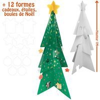 Sapin à décorer-peindre-colorier - Image 2