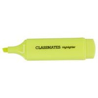 Surligneur jaune vif - Pointe biseautée 5mm - Classmates - Lot de 10 - Image 2