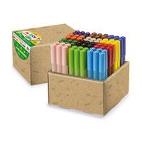 Schoolpack 72 feutres pointe extra large couleurs assorties - Image principale