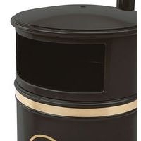 Poubelle Morvan 40 L avec serrure - noir - Image 2