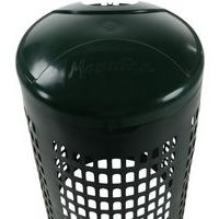 Support sac-poubelle 110 L avec couvercle - Manutan - Image 2