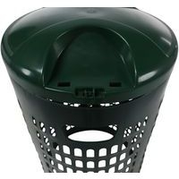 Support sac-poubelle 110 L avec couvercle - Manutan - Image 7