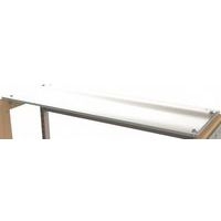 Toit de finition Ellipse en verre dépoli pour rayonnage simple face - Image 2