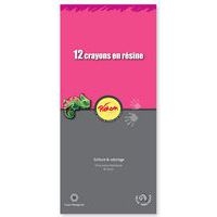 Etui de 12 crayons couleurs 18 cm résine Pichon - Image 3