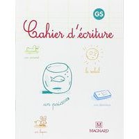 Cahier d'écriture GS - Image principale