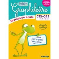Cahier d'écriture Graphilettre CE1-CE2 - Image principale