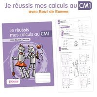 Je réussis mes calculs au CM1 Cahier 6036 - Image principale