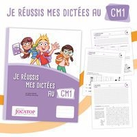 Je réussis mes dictées CM1 Cahier 6007 - Image principale
