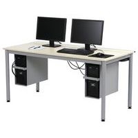 Support UC pour table Figura avec fermeture porte-cadenas - Manutan Expert - Image 2