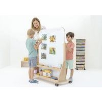 Flexi'class - tableau mobile blanc magnétique double face-Nathan - Image 2