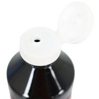 Flacon gouache liquide 500 ml pichon avec bec verseur - noir - Image 3