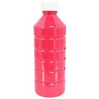 Flacon 500 ml gouache acrylique pichon - magenta (rouge primaire) - Image 2