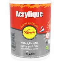 Flacon 500 ml gouache acrylique pichon - blanc - Image 4