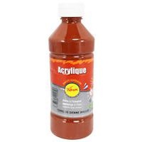 Flacon 500 ml gouache acrylique pichon - sienne brûlée - Image 4