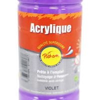 Flacon 500 ml gouache acrylique pichon - violet - Image 6