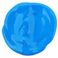 Flacon 2 litres gouache pichon avec bec verseur - bleu primaire (cyan) - Image 2