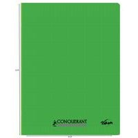 Cahier polypropylène 96 pages 90g seyes 24x32 cm  -  vert - Image 3