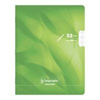 8000 PELLICULE, Cahier piqué 17x22 32p séyès agrandi 3mm 90g - Image principale