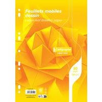7000, Feuillets mobiles dessin s/film 21x29,7 80p uni 120g - Image principale