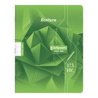 7000, Cahier piqué 17x22 32p séyès agrandi 3mm 70g - Image 2