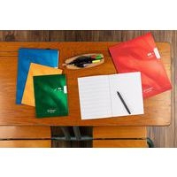 Cahier maternelle 17x22 cm 32 pages 90g 1 feuille unie, 1 feuille lignée 18mm - Image 2